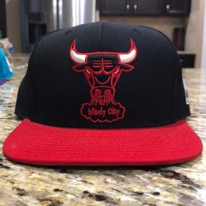 Authentic Mitchell & Ness Chicago Bulls Snapback